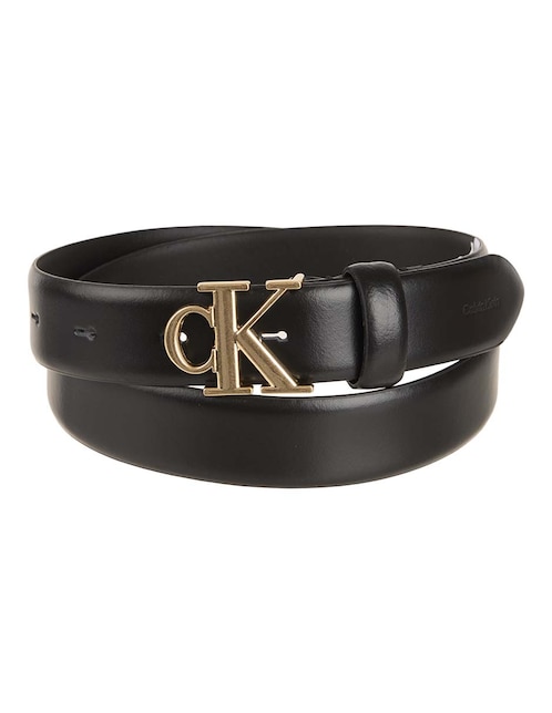 Cinturón Calvin Klein de cuero para mujer