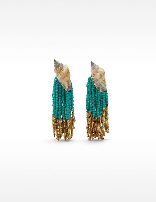 Aretes con acabado brillante