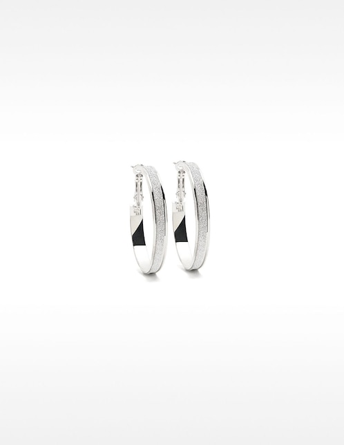 Aretes de aro Permanent - Rotative Jewellery 1