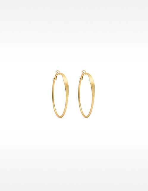 Aretes de aro redondos 1