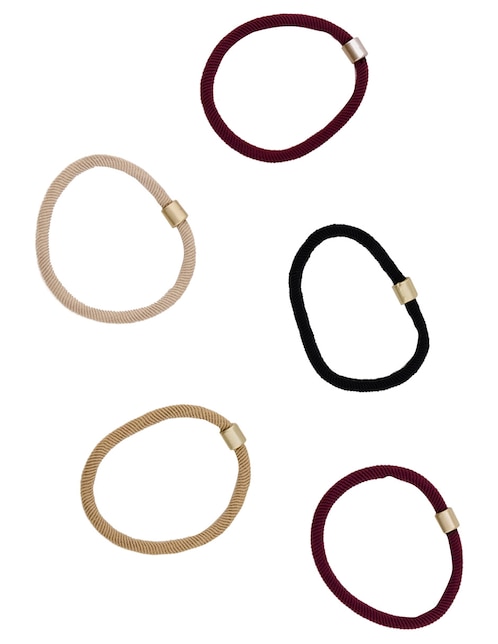Set ligas para cabello 1