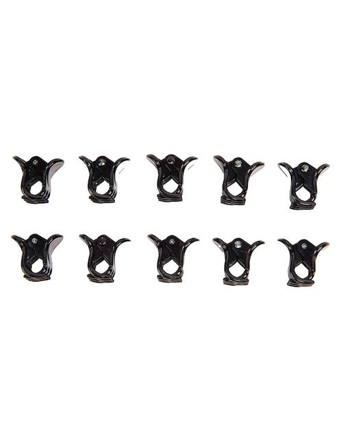 Set de pinzas para el cabello de plástico Lieb