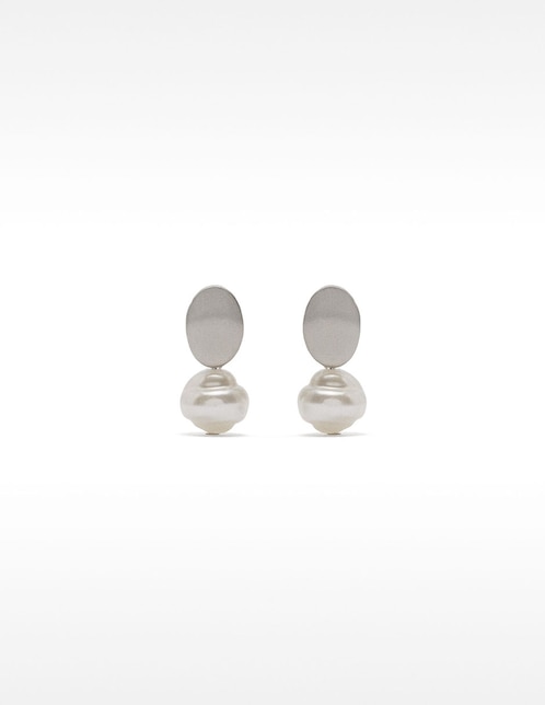 Aretes Silver Delicates con acabado pulido 1
