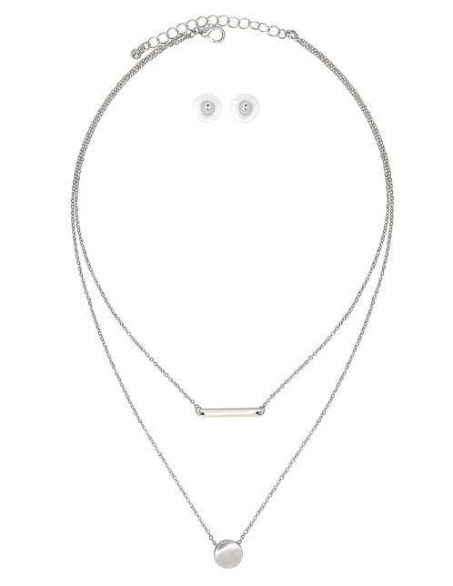Set de collar y aretes 1