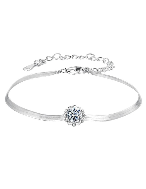 Pulsera chulada de plata P 925 Beauty con acabado pulido