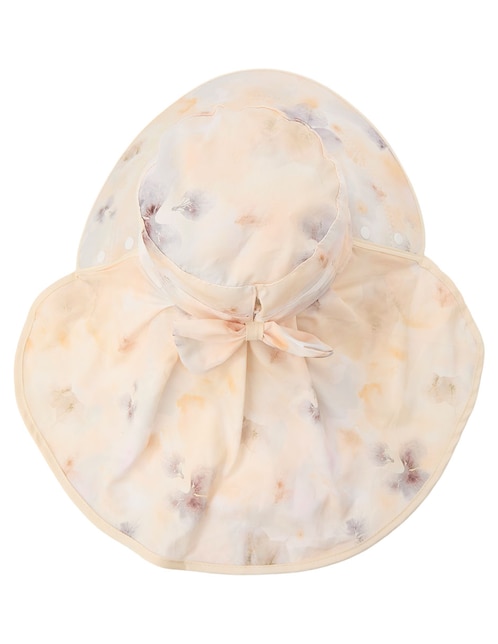 Sombrero a la ancha estampado floral 1
