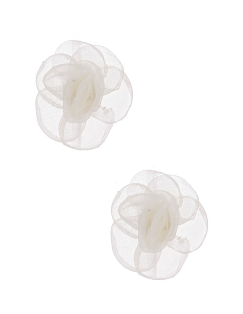 Huggies de flor con acabado liso 1