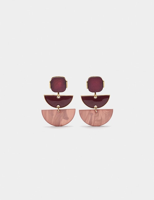 Aretes largos Chromatic Grace 1