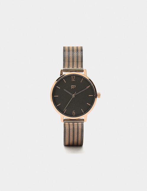 Reloj Rose Gold Tray para mujer 241889 1