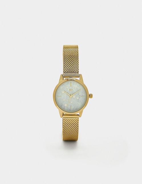 Reloj Parfois Gold Tray para mujer 243126
