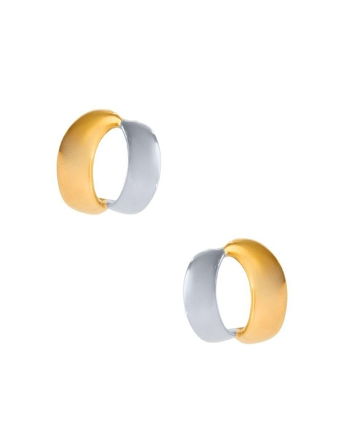 Aretes de barra Nuvi con acabado brillante