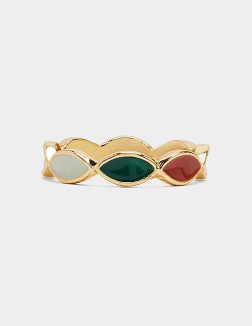 Anillo Funky Harmony brillante 1