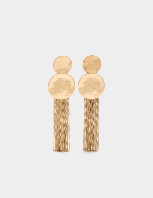 Aretes cortos con acabado pulido 1