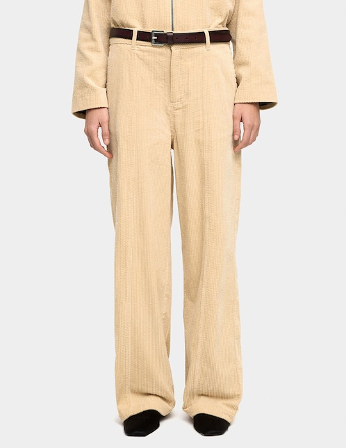 Pantalón relaxed wide leg para mujer 1