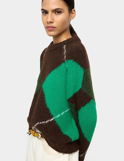 Suéter Parfois cuello redondo para mujer