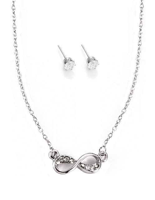 Aretes y collar Cristal 1