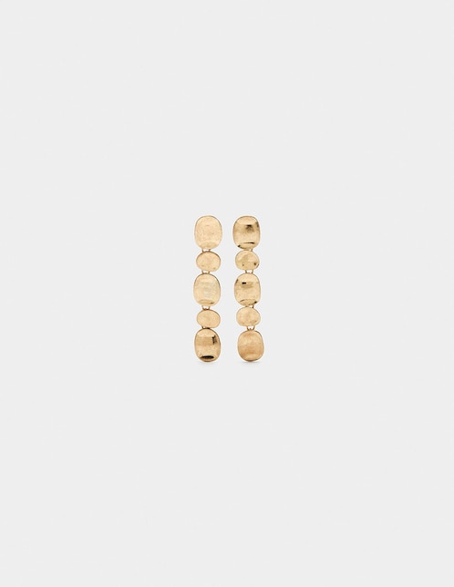 Aretes cortos Golden Basics 1