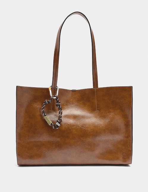 Bolsa shopper Parfois Pomelo para mujer