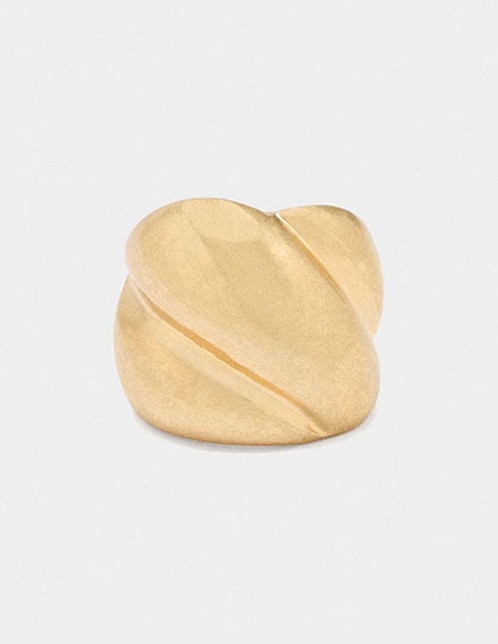 Anillo Golden Basics pulido 1