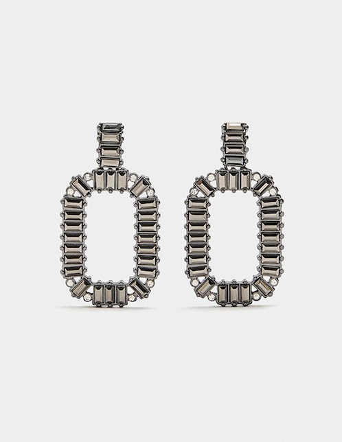 Aretes Silver Delicates con acabado liso 1