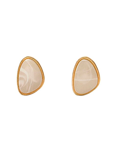 Aretes cortos Golden Basics Extra 1