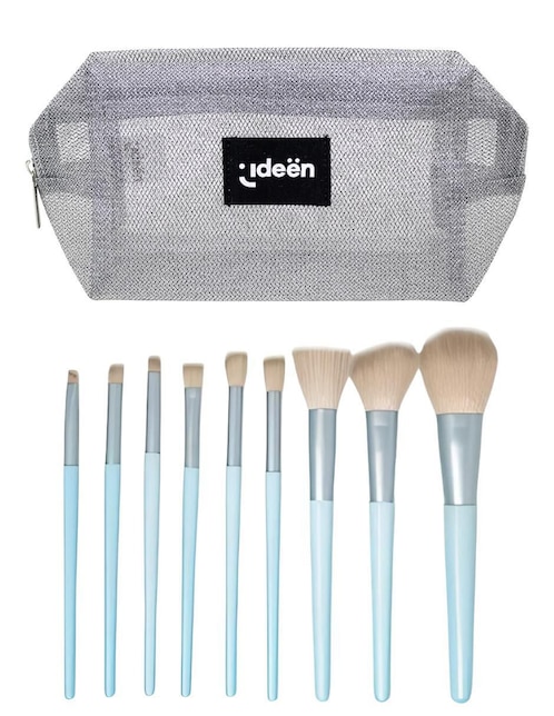 Set cosmetiquera para maquillaje Ideen 10 piezas para mujer