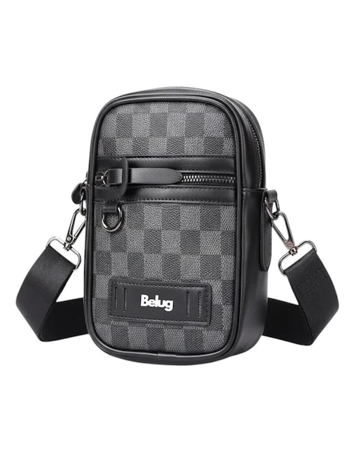 Bolsa crossbody Belug de cuero para hombre