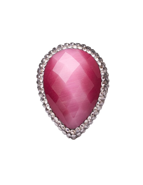 Anillo de gota Sultan Süleyman Queen Farah P 925 de plata ojo de gato