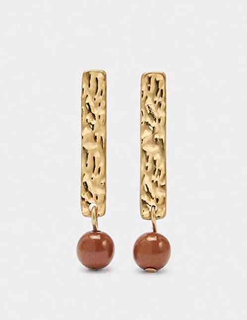 Aretes largos Amber 1