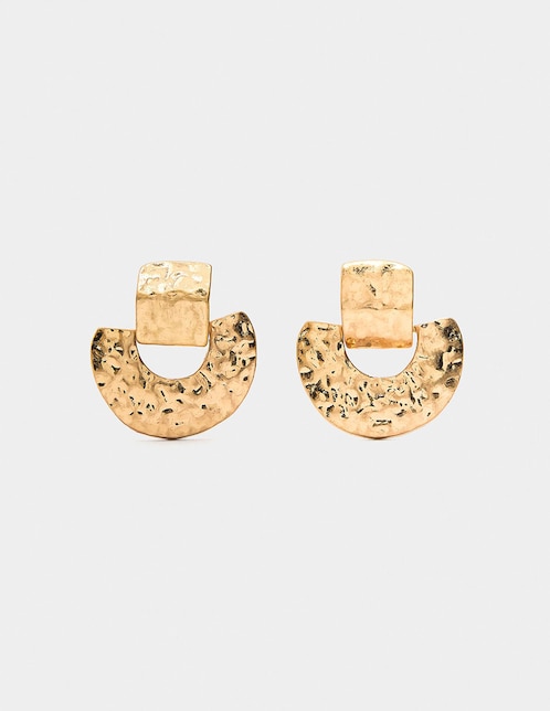 Aretes Largos Golden Basics 1