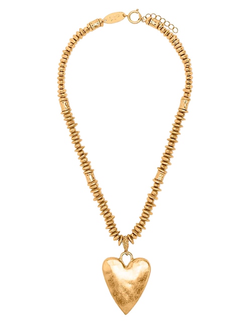 Collar con dije de corazón 1