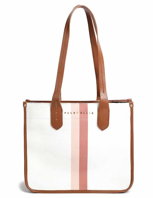 Bolsa tote Perry Ellis Allisson para mujer