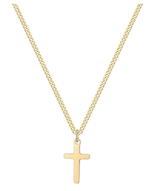 Collar de cruz Xtellar de acero inoxidable