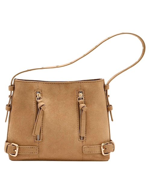 Bolsa bucket Zippers para mujer 1