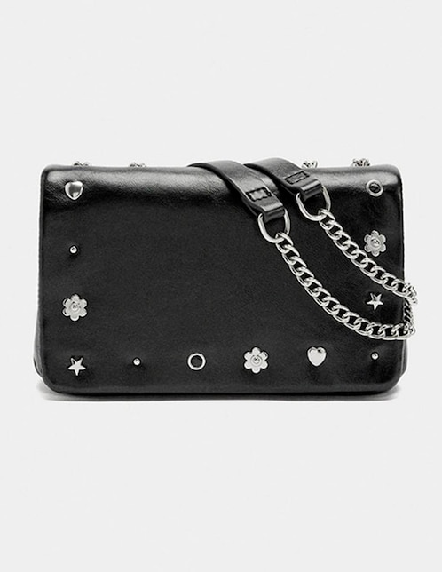 Bolsa shoulder Parfois Zippers para mujer