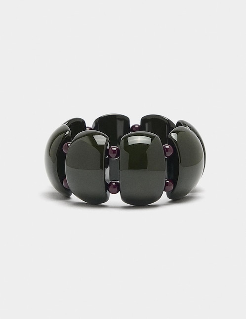 Pulsera Parfois Maison Clay acabado brillante