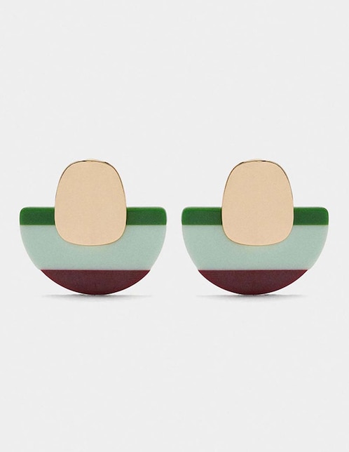 Aretes cortos Wine & Dine 1