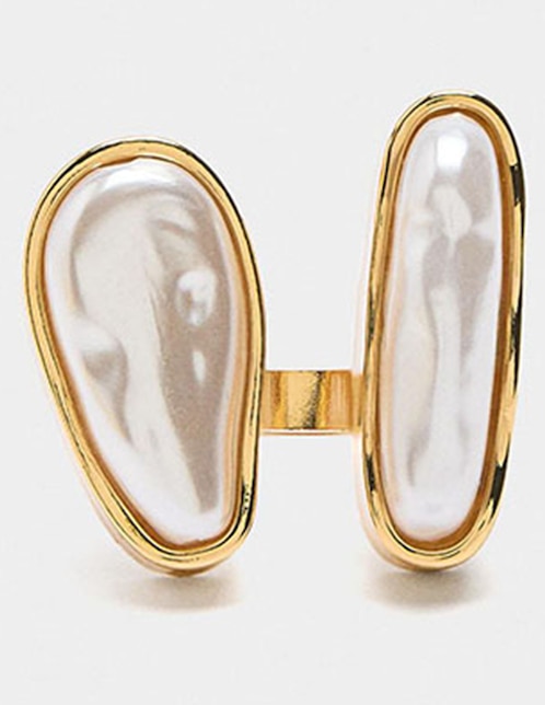 Anillo perla pavé 1