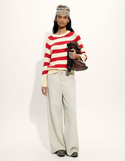 Pantalón wide leg para mujer 1