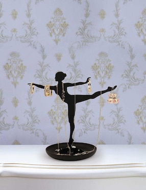 Joyero en forma de bailarina de ballet Kikkerland