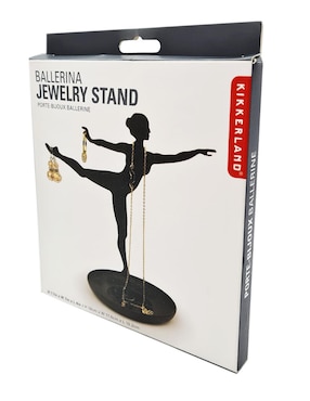 Joyero en forma de bailarina de ballet Kikkerland
