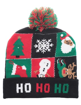 Gorro Con Luz Navideño Loadig Para Mujer