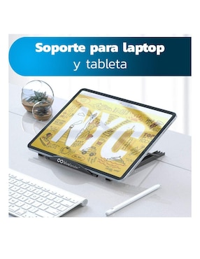 Soporte para Laptop y Tableta portátil Bluelander 6 ángulos ajustables