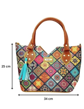 Bolsa tote Basha Bambú Zeus para mujer