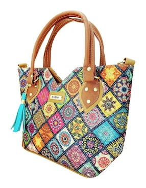 Bolsa tote Basha Bambú Zeus para mujer