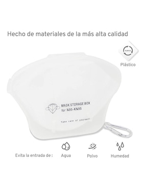 Cubrebocas Deppiani FFP1 78 % unisex