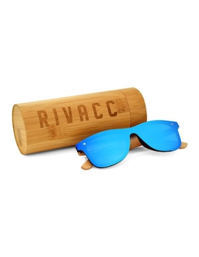 Lentes de sol Rivacc London - Blue mirror unisex
