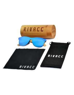 Lentes de sol Rivacc London - Blue mirror unisex