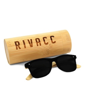 Lentes de sol Rivacc London - Black mirror unisex