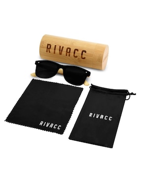 Lentes de sol Rivacc London - Black mirror unisex